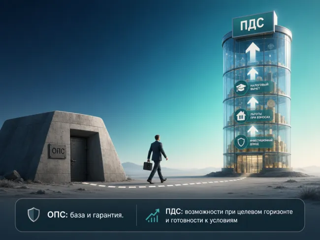 Перевод пенсионных накоплений из ОПС в ПДС