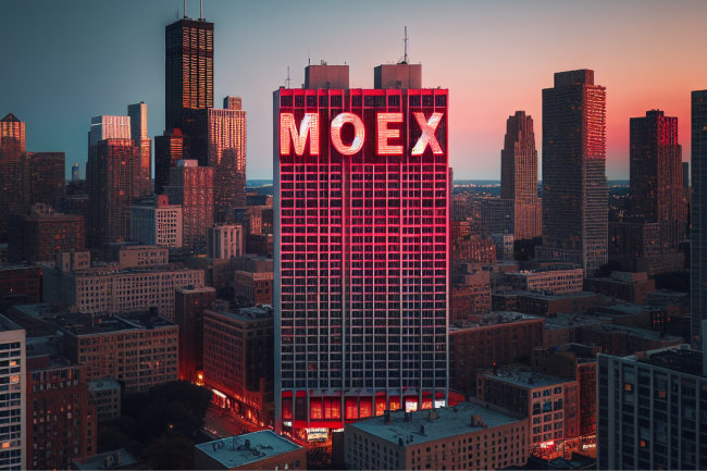 Вечерняя сессия на Московской бирже