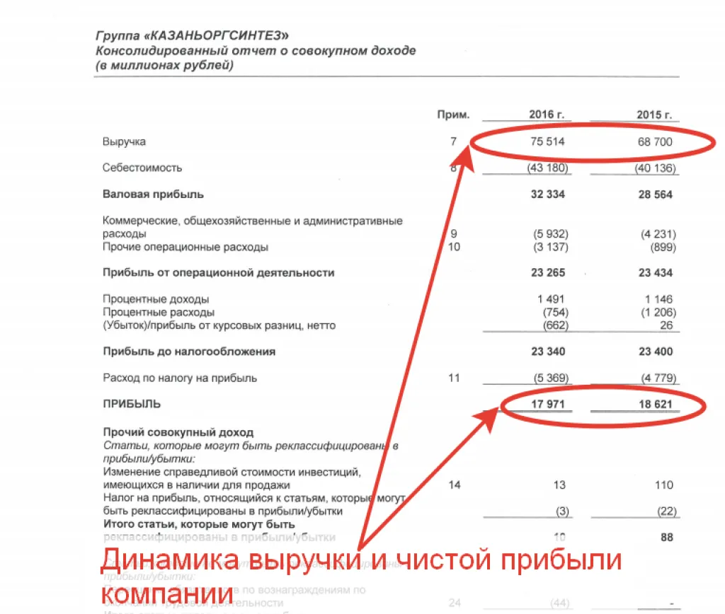 Результаты работы «Казаньоргсинтез» за 2016 год