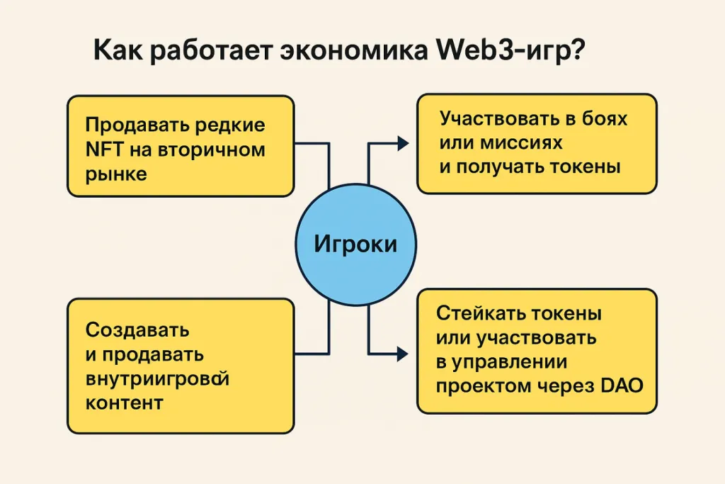 Как работает экономика Web3-игр