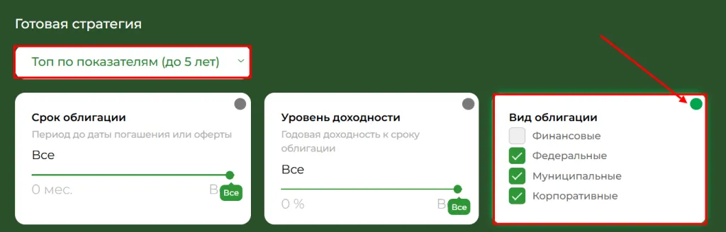 Топ по показателям1