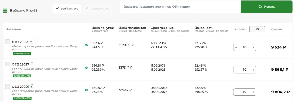 Выбор активов4