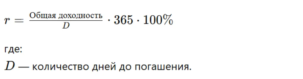 Простая доходность (среднегодовая)